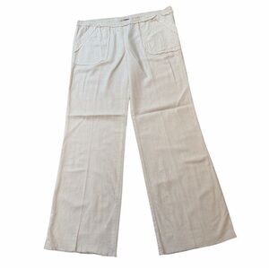 Lucy Love Cream Color Wide Leg Pants